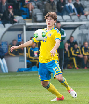i EM-kvalet för pojkar 18 mellan Sverige och Azerbajdzjan