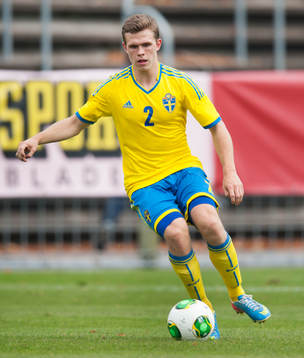 i EM-kvalet för pojkar 18 mellan Sverige och Azerbajdzjan
