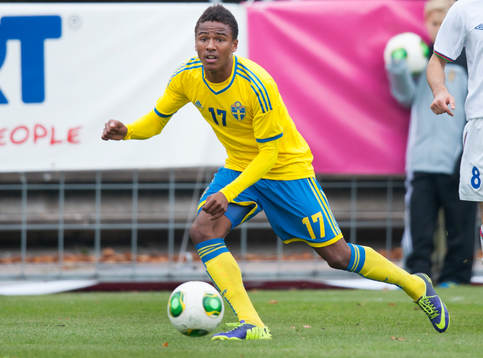 i EM-kvalet för pojkar 18 mellan Sverige och Azerbajdzjan