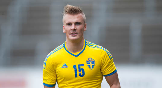 i EM-kvalet för pojkar 18 mellan Sverige och Azerbajdzjan