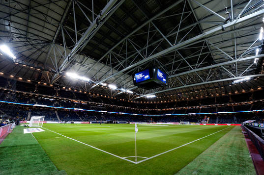 Friends Arena innan fotbollsmatchen i VM-kvalet mellan