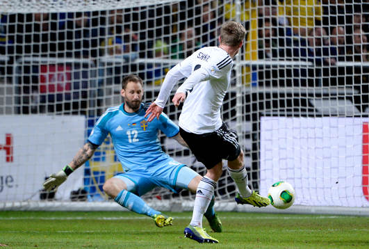 Tysklands André Schürrle gör 2-3