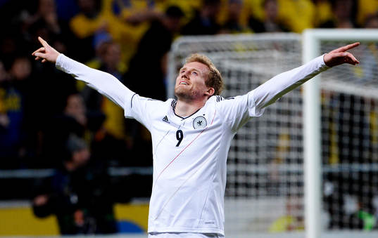 Tysklands André Schürrle jublar