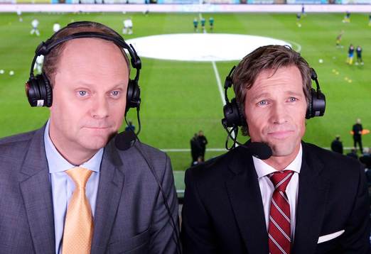 Lars Granqvist och Jens Fjellström, kommentarorer för TV
