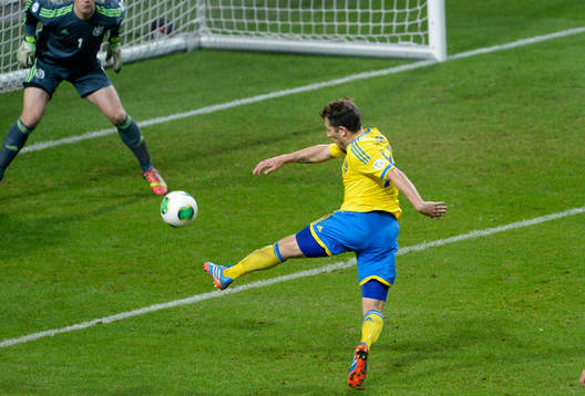Sveriges Tobias Hysén gör 3-4