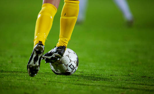 under fotbollsmatchen i Womens Champions League mellan LDB
