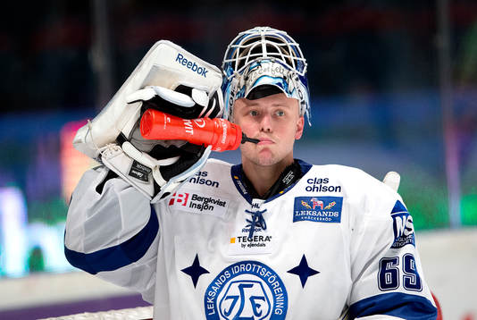 Leksands målvakt Oscar Alsenfelt