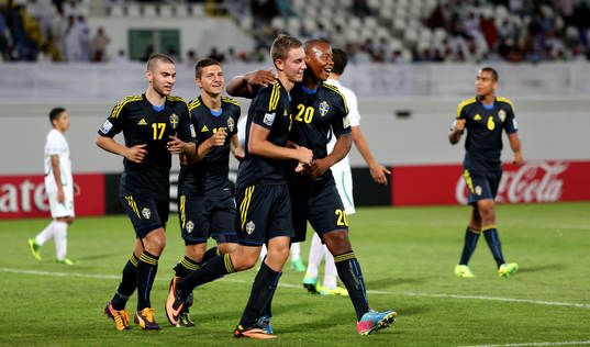 Sveriges Mirza Halvadzic, Ali Suljic och Carlos Strandberg