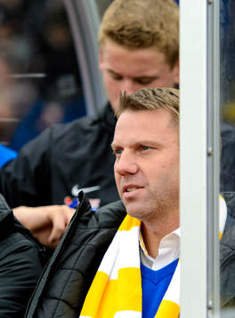 Falkenbergs tränare Hans Eklund
