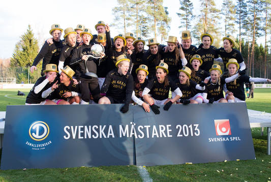 LdB Malmö firar SM-guld