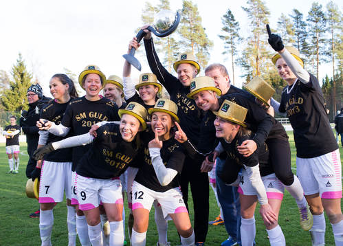 LdB Malmö firar SM-guld