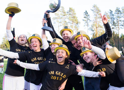 LdB Malmö firar SM-guld