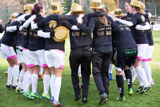 LdB Malmö firar SM-guld