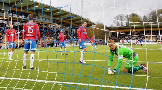 Besvikna Helsingborgsspelare