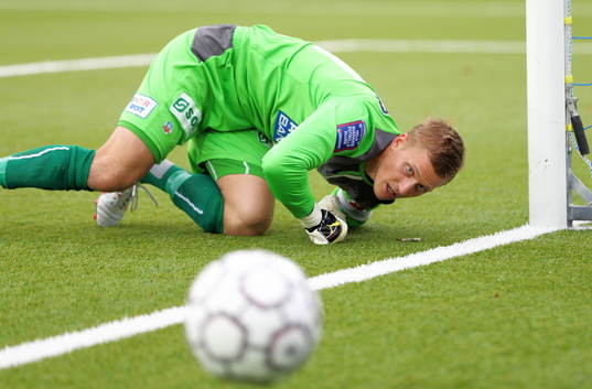 Helsingborgs Pär Hansson  i matchen mellan Åtvidaberg och