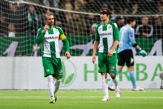 Hammarbys Kennedy Bakircioglu och Max Von Schlebrügge