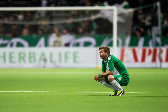 Hammarbys Christophe Lallet deppar
