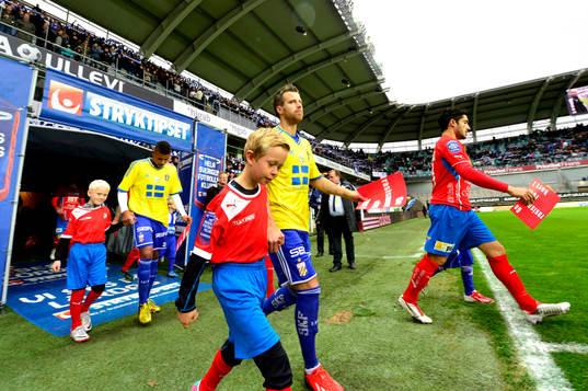 IFK Göteborgs Pontus Farnerud och Mikael Dyrestam går in