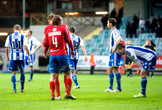 IFK Göteborgs och Lasse Vibe deppar