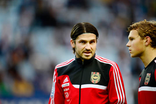 Brommapojkarnas Bojan Djordjic