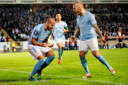 Malmös Guillermo Molins jublar