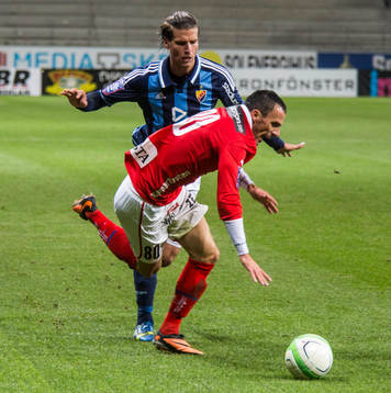 ALEKSANDAR PRIJOVIC, Djurgården IF FF, knuffar Nenad