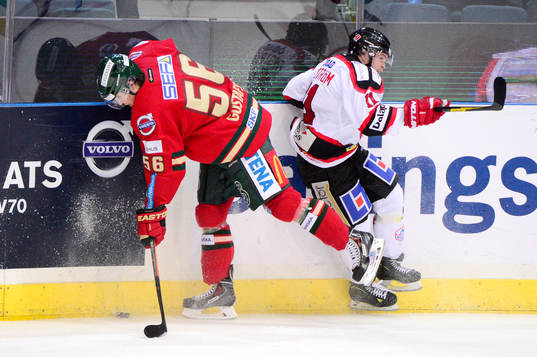 Frölundas Erik Gustafsson och Örebros Thomas Enström