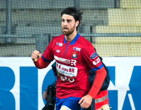 Örgrytes George Mourad jublar