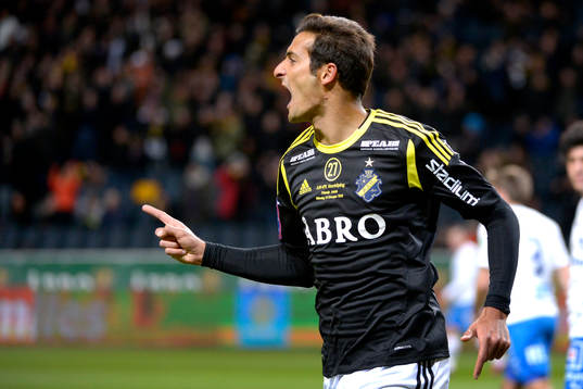 AIKs Celso Borges jublar