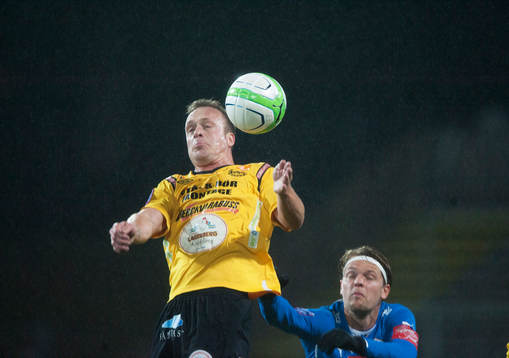 Mjällbys Marcus Ekenberg och Halmstads Kristoffer