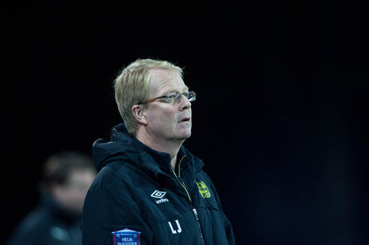 Mjällbys tränare Lars Jacobsson i