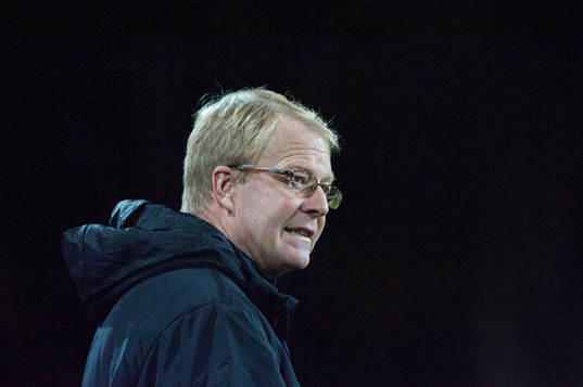 Mjällbys tränare Lars Jacobsson i