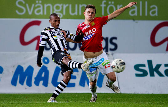 Landskrona BOIS Amethyst Bradley Ralani och GAIS Adam