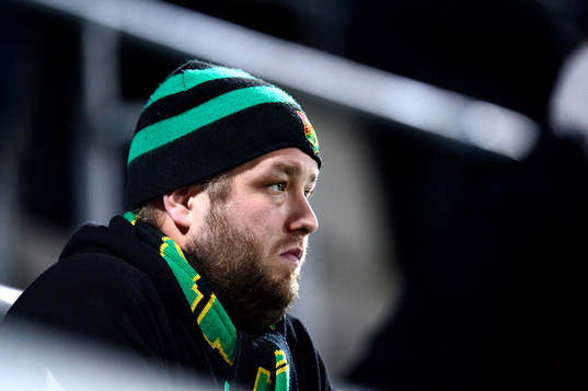 En GAIS supporter deppar
