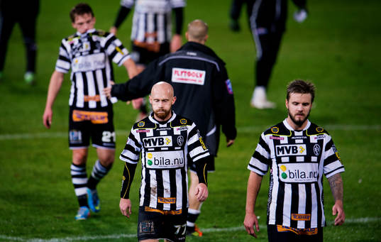 Landskrona BOIS Max Mölder och Andreas Dahl deppar
