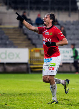 GAIS Daniel Mendes jublar