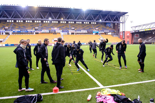 Elfsborg värmer upp på Boråas Arena