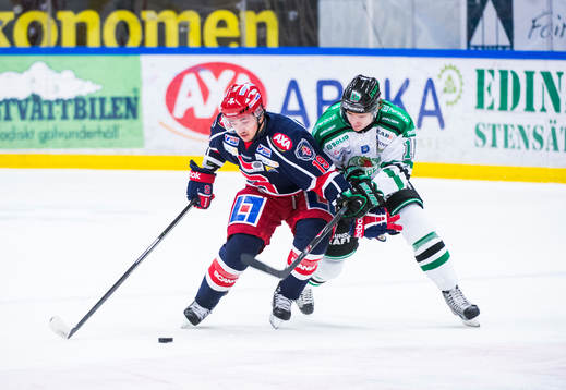 Södertäljes Jason Gregoire och Rögles Jakob Lilja