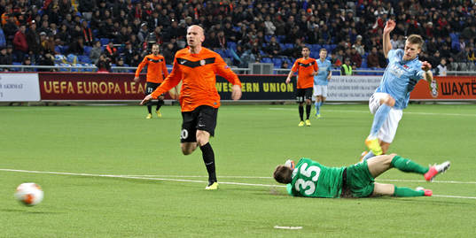 KAZACHSTAN - 24-10-2013 - Europa League, FC Shakhter