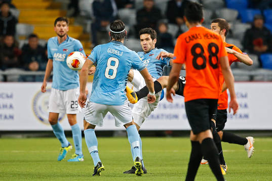 KAZACHSTAN - 24-10-2013 - Europa League, FC Shakhter