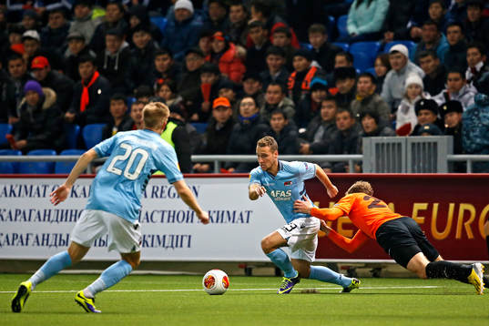 KAZACHSTAN - 24-10-2013 - Europa League, FC Shakhter
