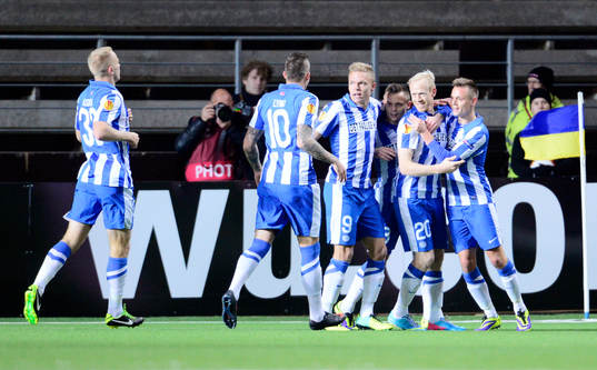 Esbjergs Hans Henrik Andreasen jublar