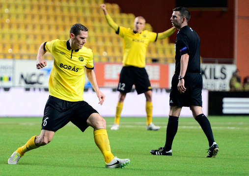 Elfsborgs Jon Jönsson jublar