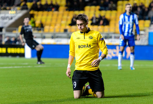 Elfsborgs Lasse Nilsson deppar