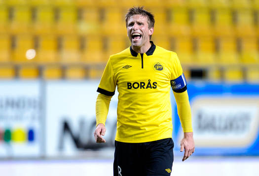 Elfsborgs Anders Svensson ropar
