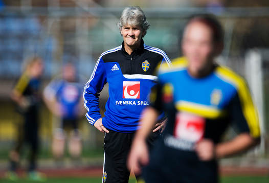 Förbundskapten Pia Sundhage