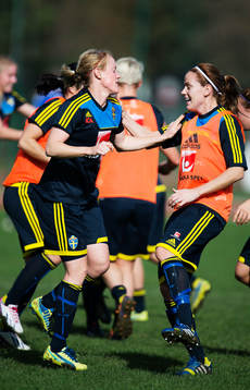 Marie Hammarström och Lisa Dahlkvist