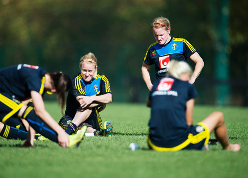 Systrarna Kristin och Marie Hammarström