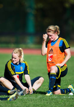 Systrarna Kristin och Marie Hammarström