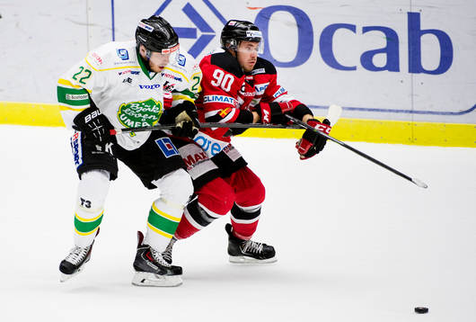 Björklövens Nicklas Johansson och Malmös Mattias Persson